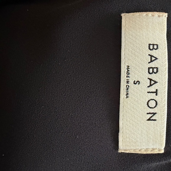 Aritzia Babaton Lionel Sleeveless Black Mesh Blouse - Picture 10 of 12